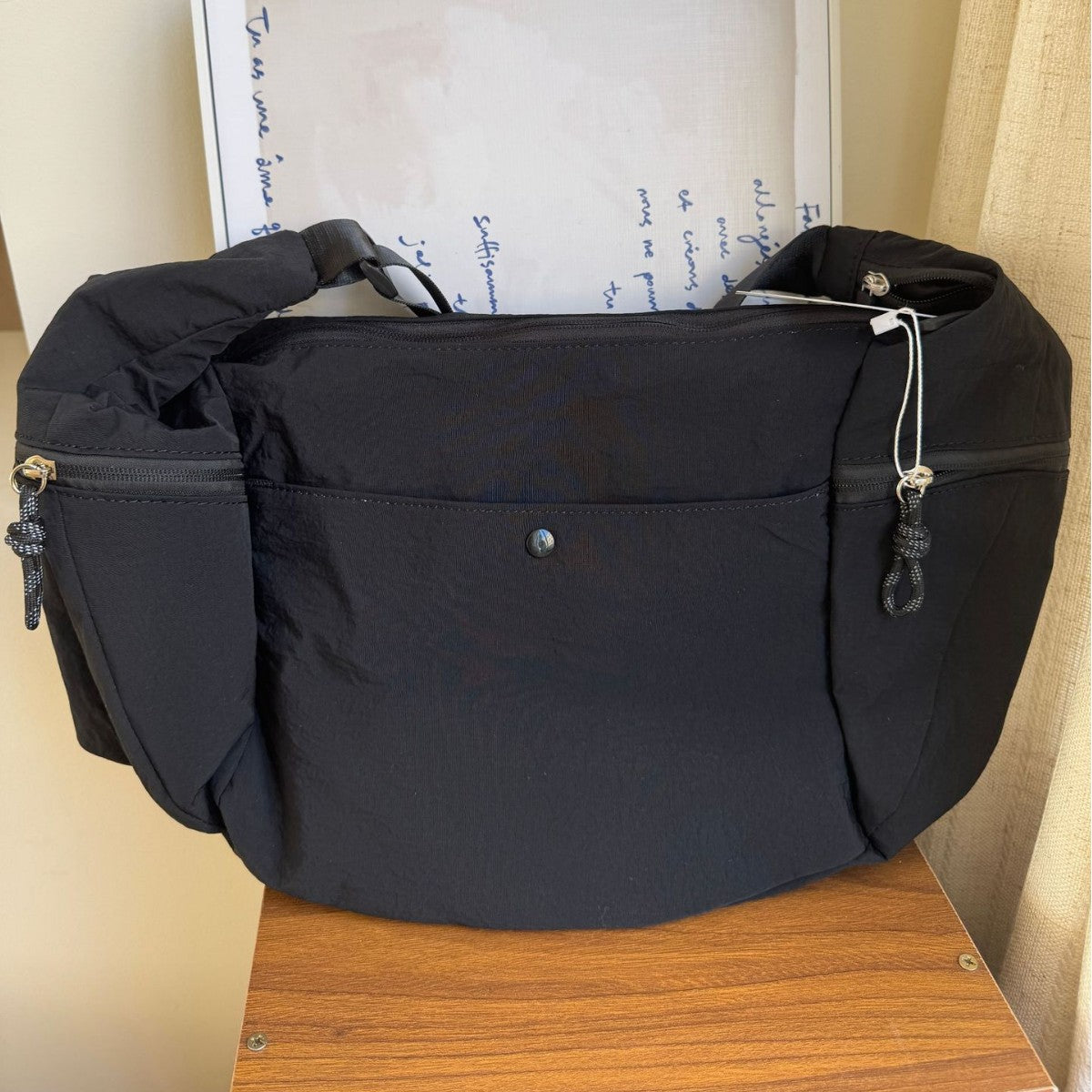 Women's Dew Nylon Croissant Large Capacity Commuter Dumpling Women's Messenger Bag