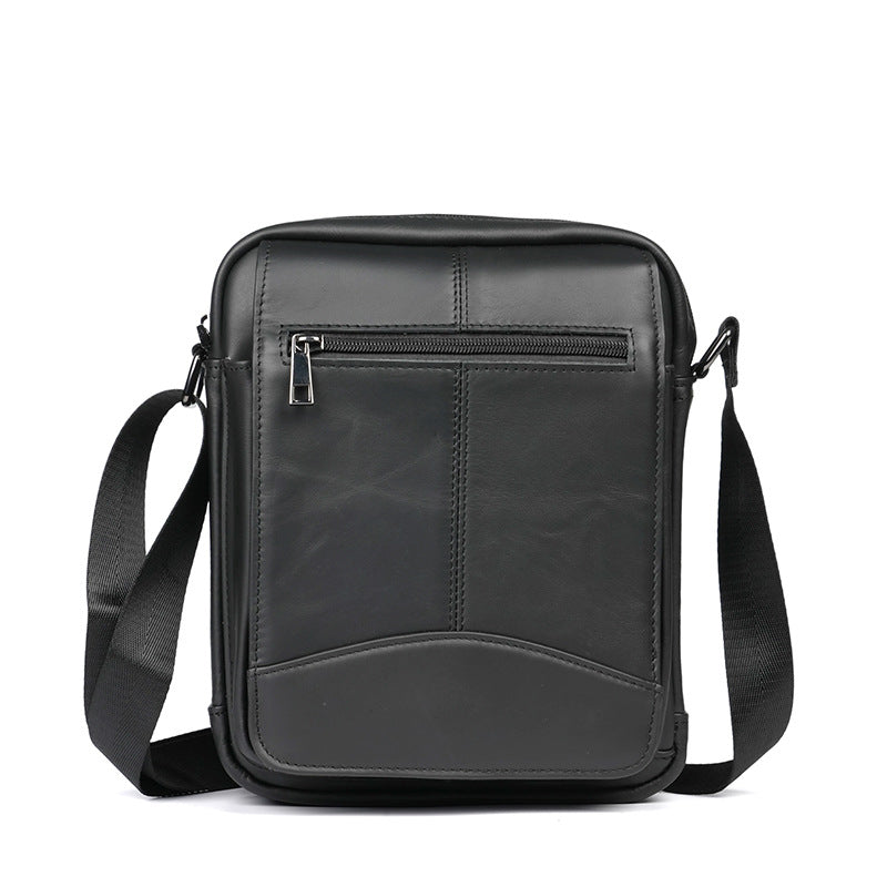 Men's Leather Portable Retro Textured Collection Men's Shoulder Bag