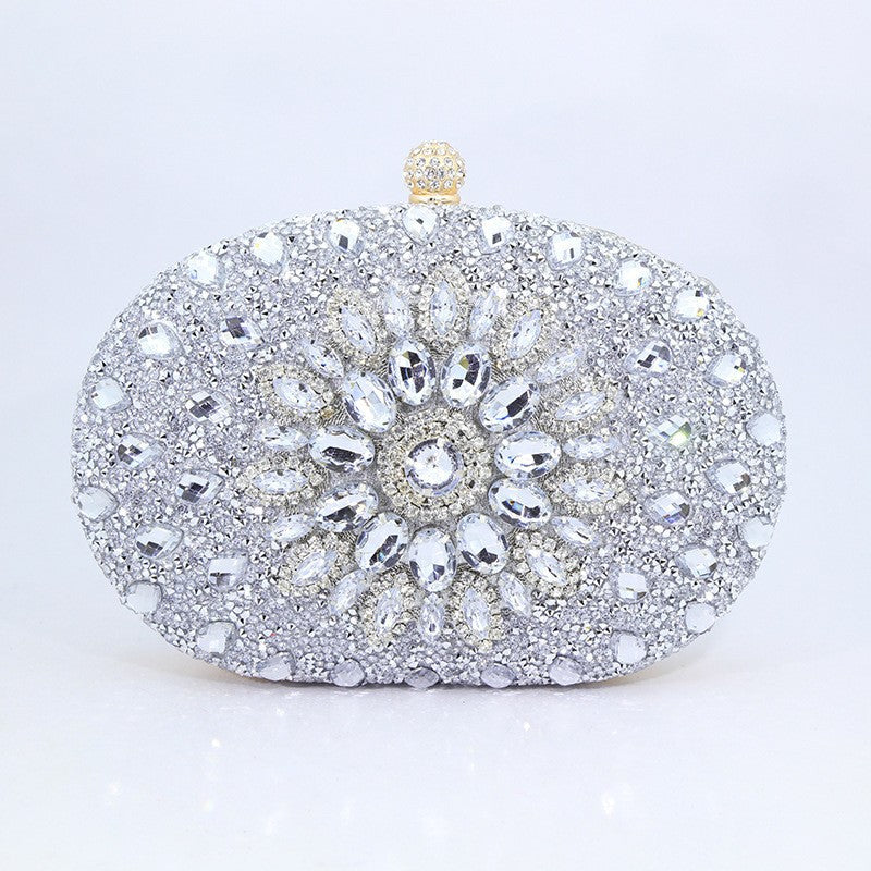 Women's Town Diamond Cheongsam Formal Dress Dinner Bag
