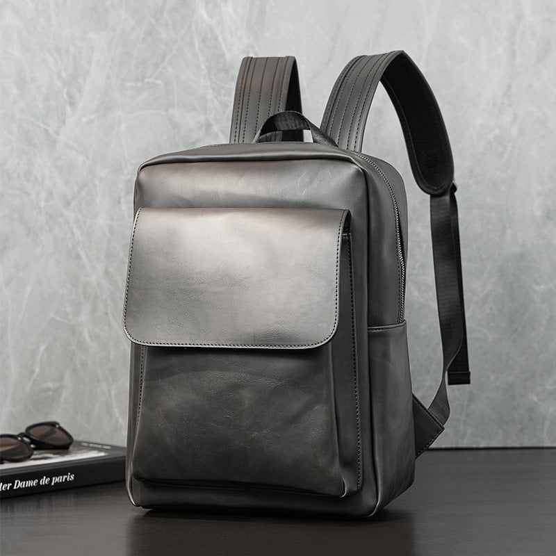 Men's Retro Computer Korean Fashion Trendy Universal Backpack