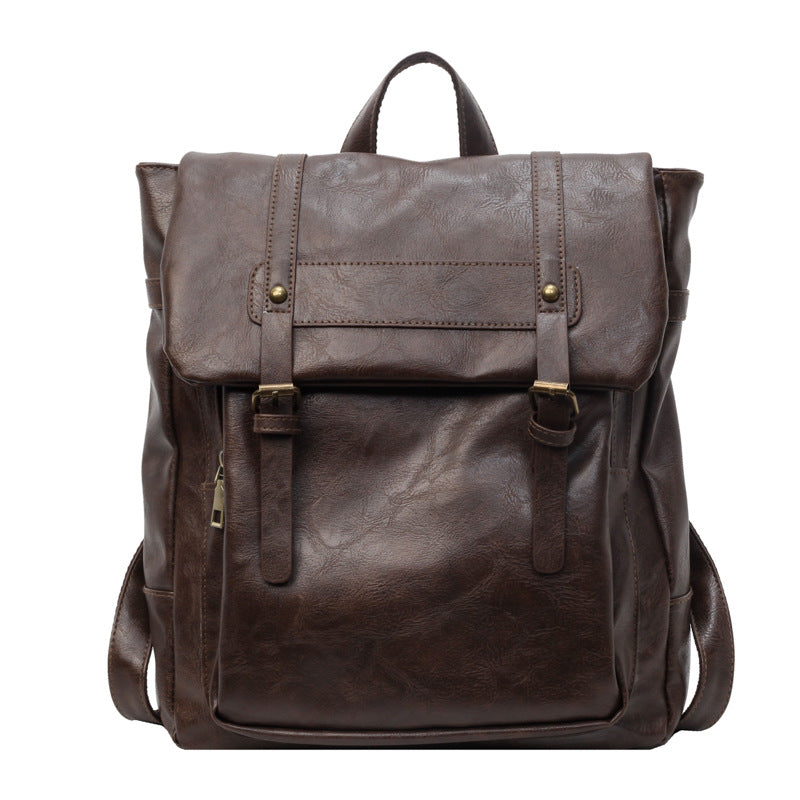 Women's Matching Portable Korean Style High Sense For Going Leisure Backpack