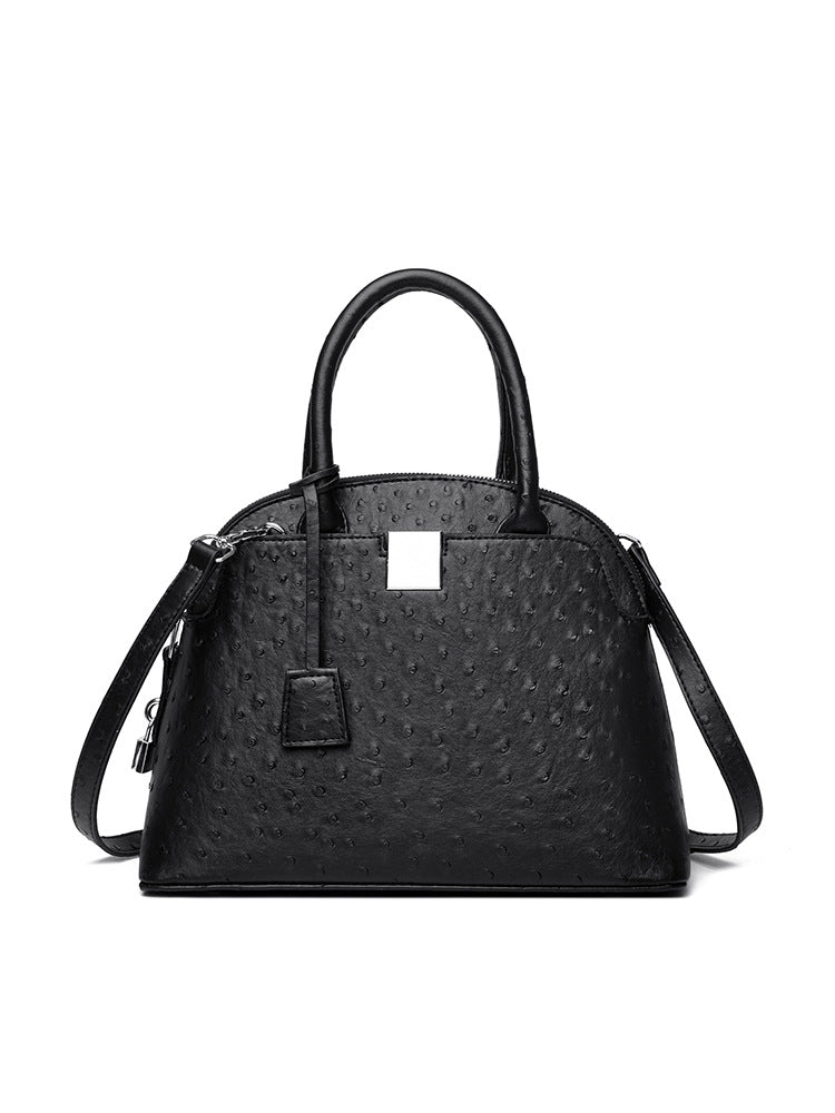 Women's Fashion Snake Pattern Ostrich Grain Women's Messenger Bag