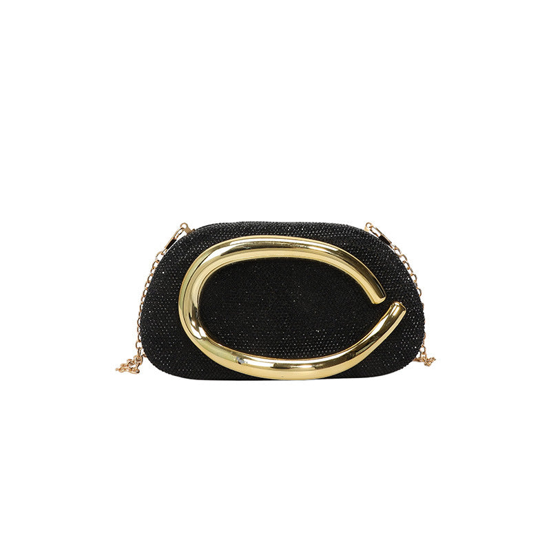 Full Diamond Design Hand Holding High-grade Fashion Dinner Bag