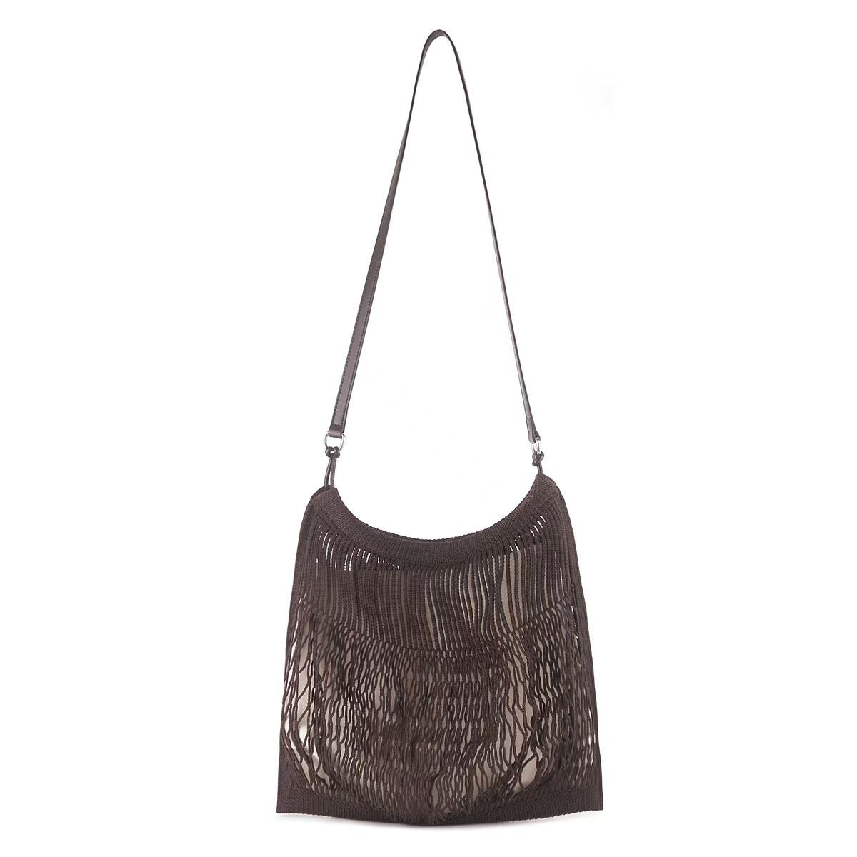 Net Strap Shopping Large Capacity Underarm Women's Shoulder Bag
