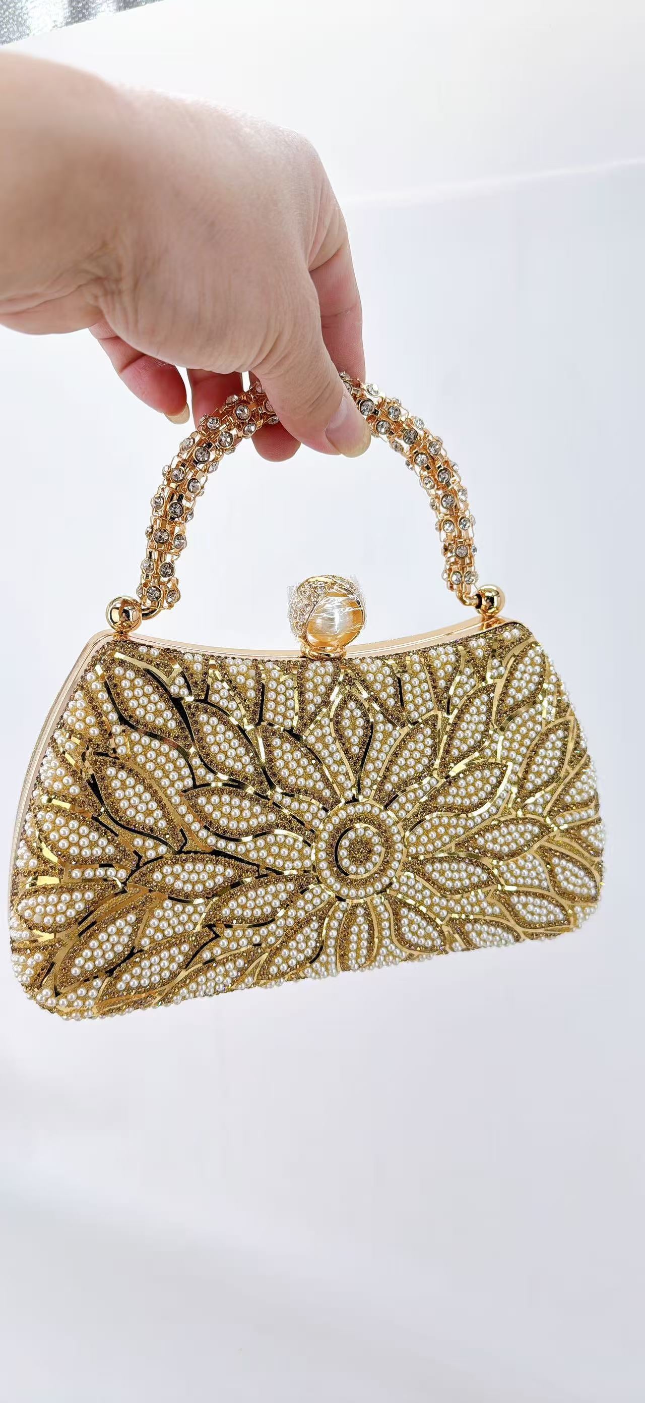 Innovative Women's Diamond Banquet Clutch Dress Dinner Bag