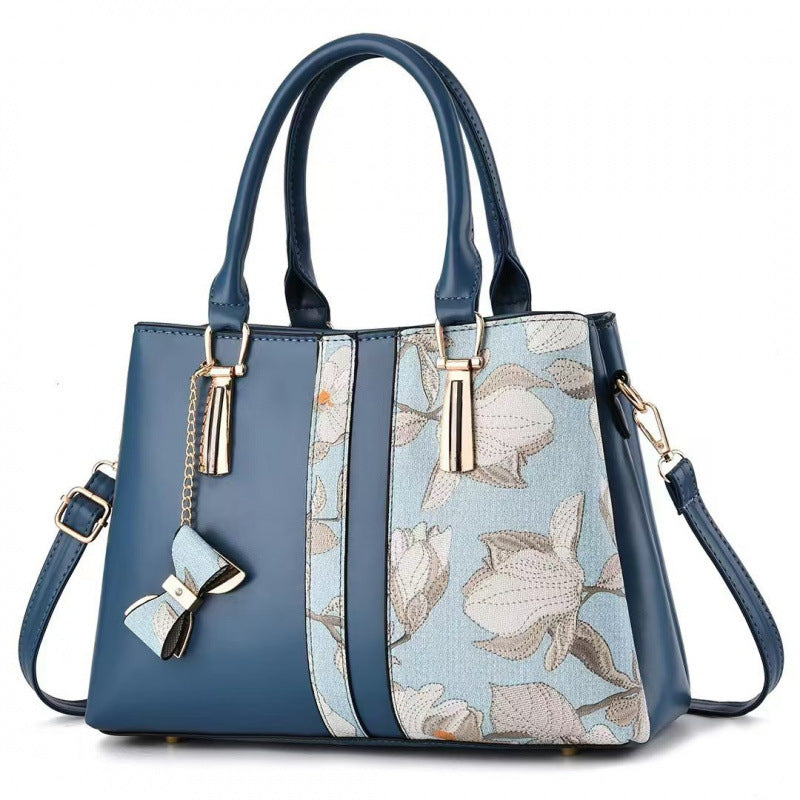 Large Capacity Fashion Embroidered One High Quality Women's Handbag