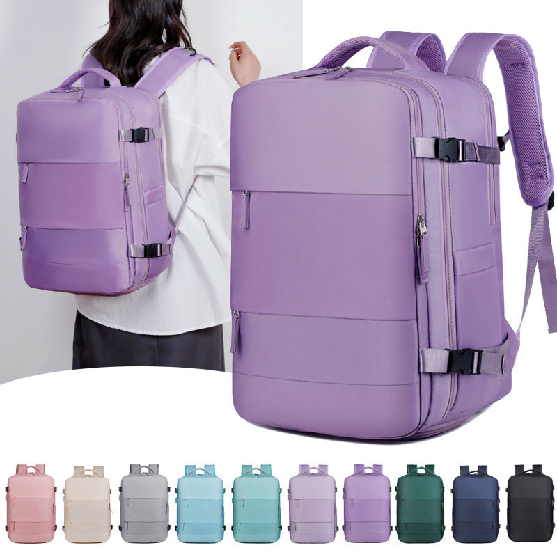 Women's & Men's Fashion Trip Excursion Large Capacity Expansion Business Backpack