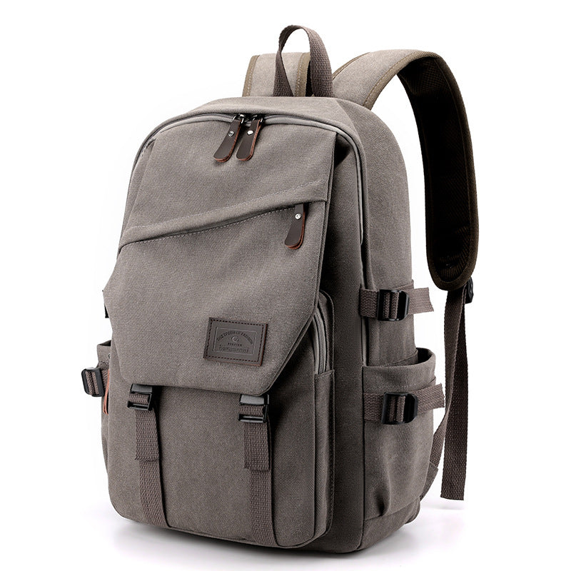 Women's & Men's Large Capacity For Canvas Retro Junior Backpacks
