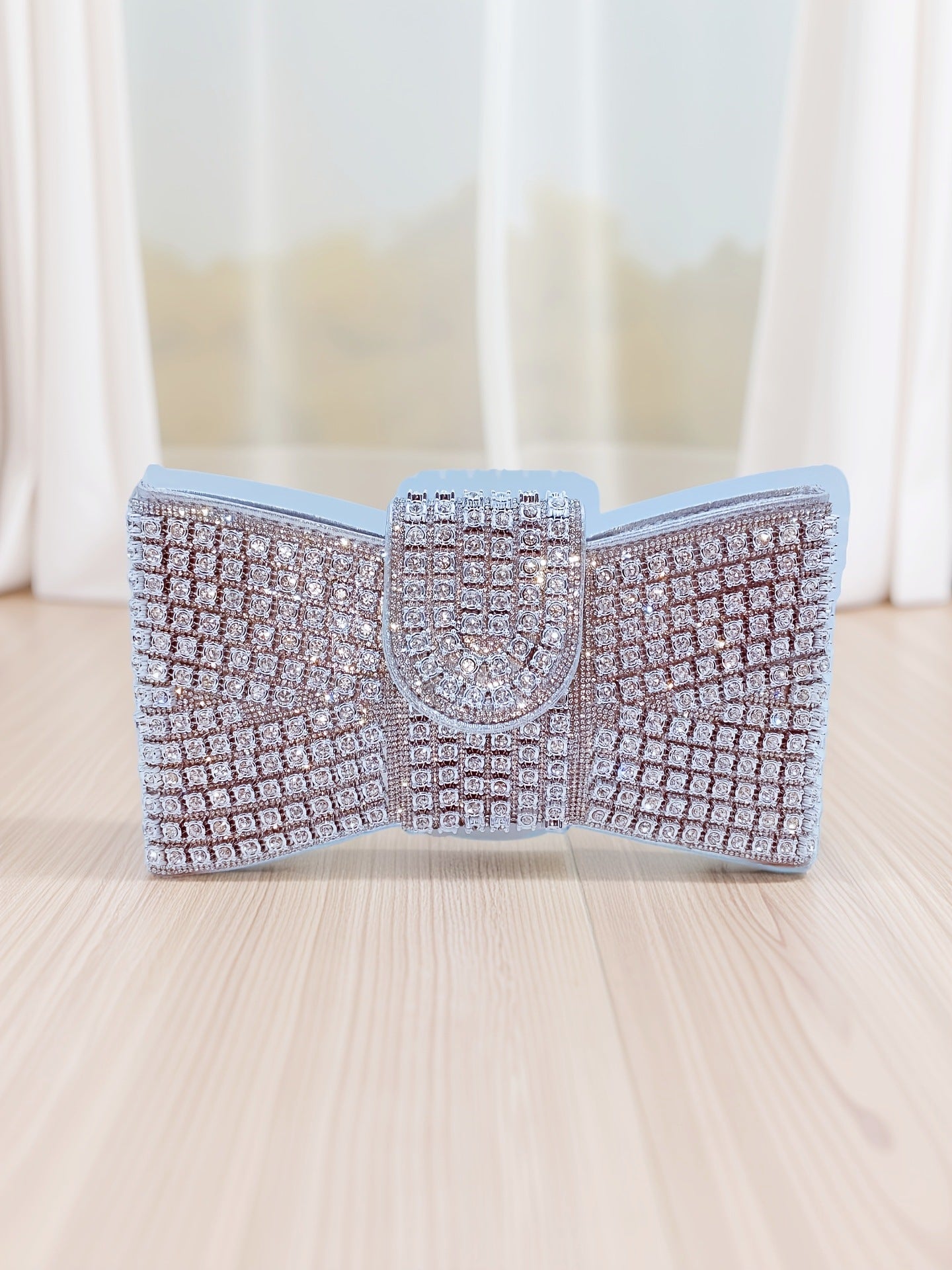 Durable Cool Beaded High-grade Clutch Butterfly Dinner Bag