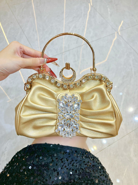 Diamond Fashion Bridesmaid Wedding Exquisite Banquet Dinner Bag