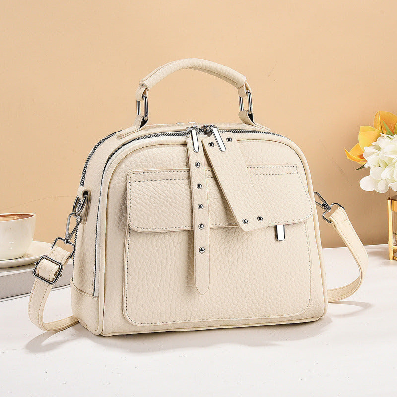 Women's Korean Fashionable Simple Versatile Large Capacity Small Square Bags