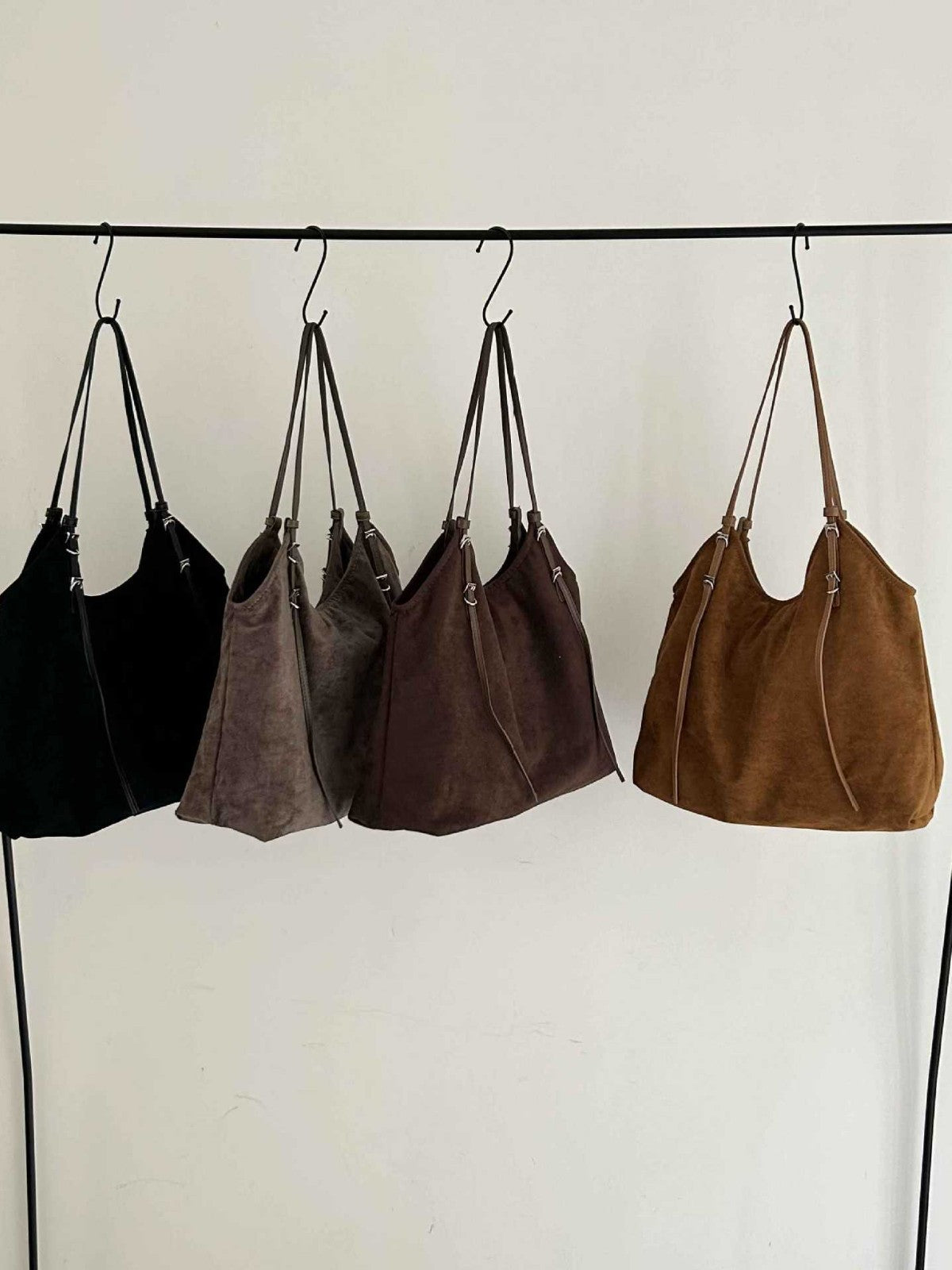 Women's Korean Suede Retro Lazy Loose Feeling Large Women's Handbag