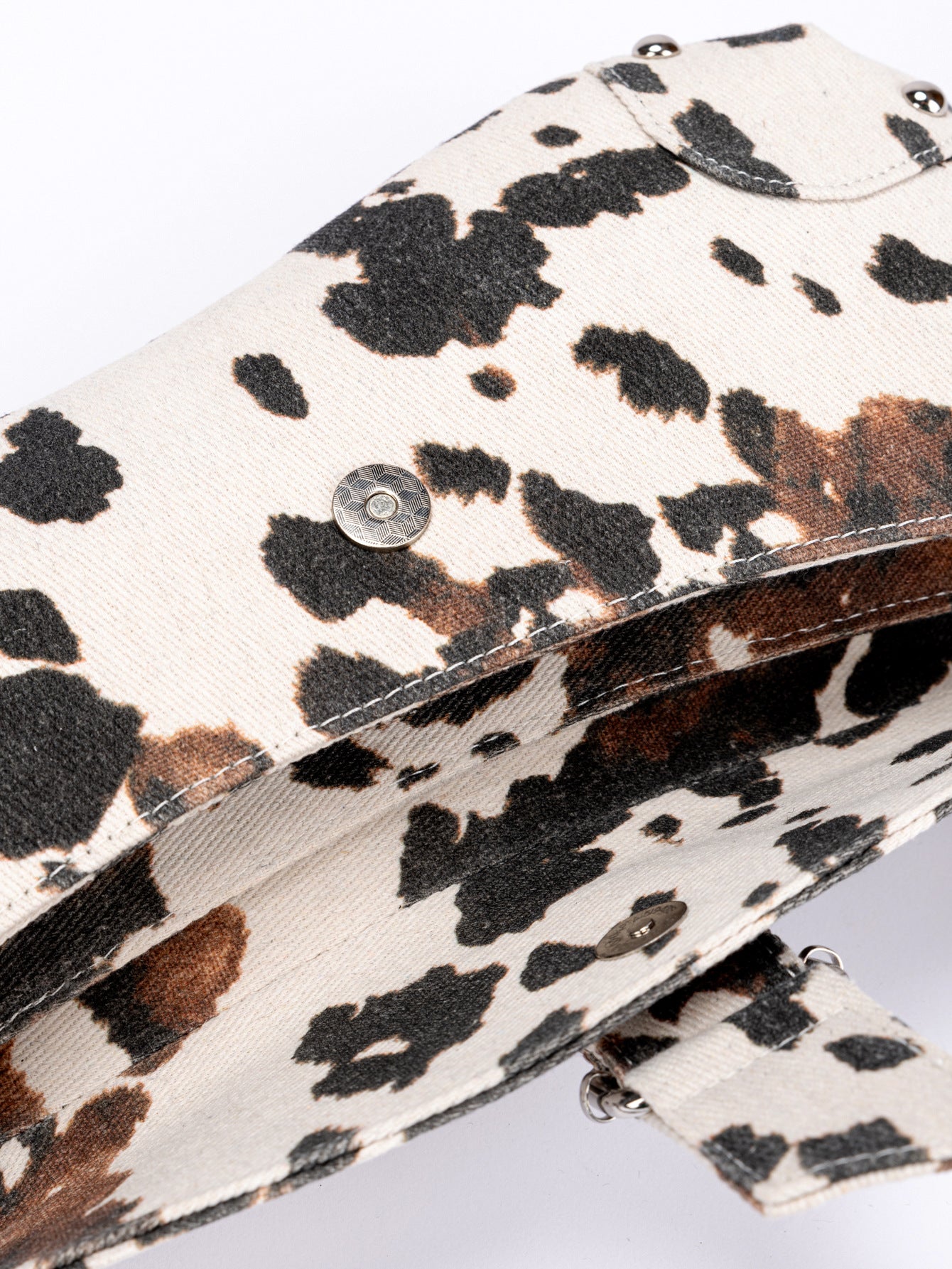 Trendy Elegant Women's Cows Pattern Asymmetric Shoulder Bags