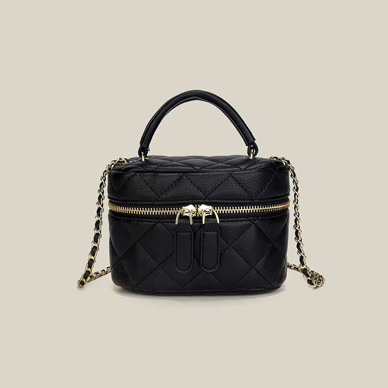 Mobile High-grade Classic Style Diamond Chain Versatile Portable Women's Shoulder Bag