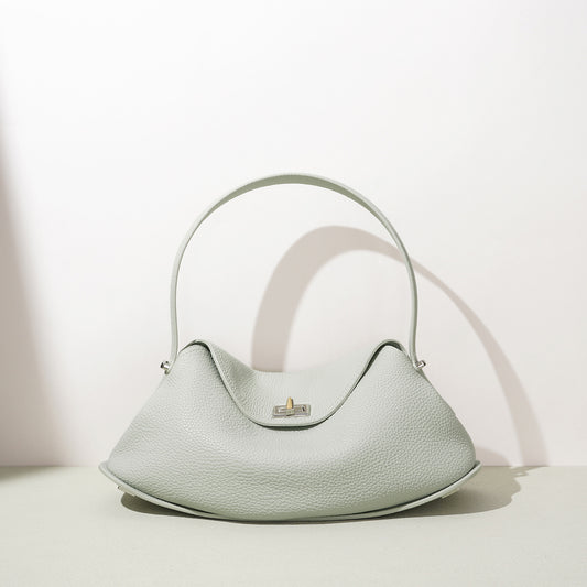 Women's Genuine Leather Niche Advanced Texture Commuting Fashion Bags