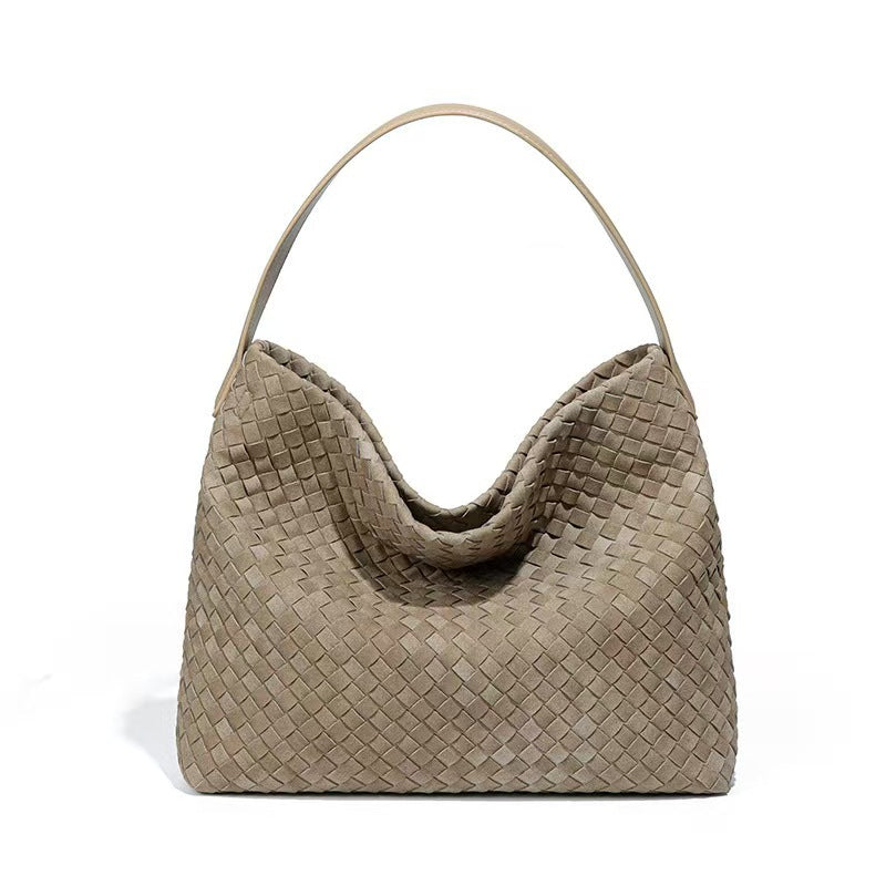 Fashion Woven Retro Large Capacity Totes Affordable Luxury One Trend Women's Messenger Bag