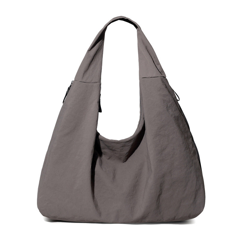 Women's Idle Style Underarm Large Capacity Korean Solid Color Fashion Women's Shoulder Bag