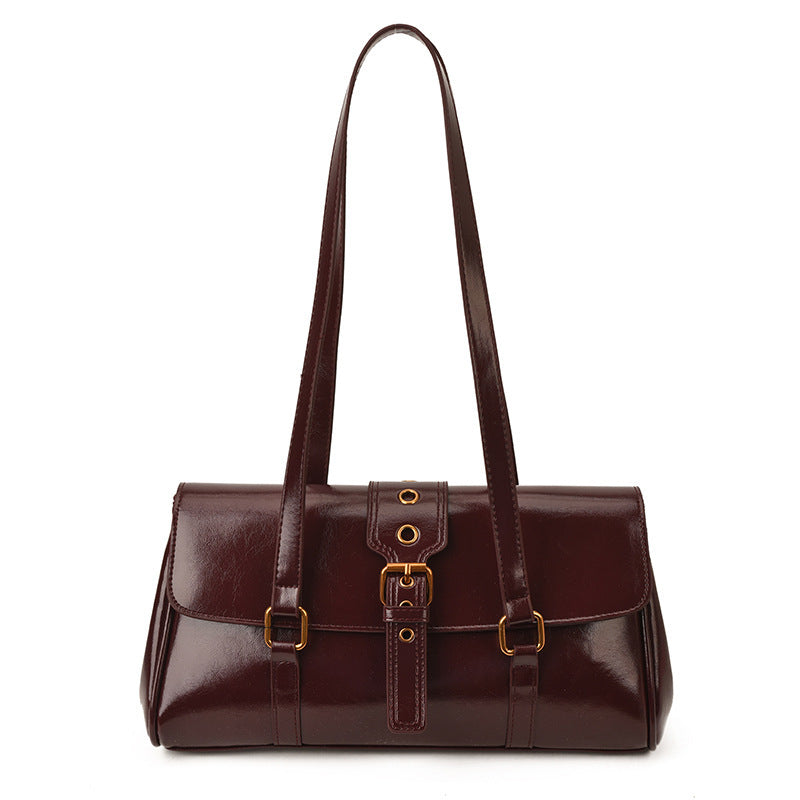 Women's Korean Retro Fashion Stylish Personalized Commuter Women's Shoulder Bag