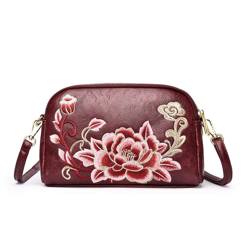 Women's Clutch Fashionable Elegant Embossed Shell Hand Carrying Phone Bags