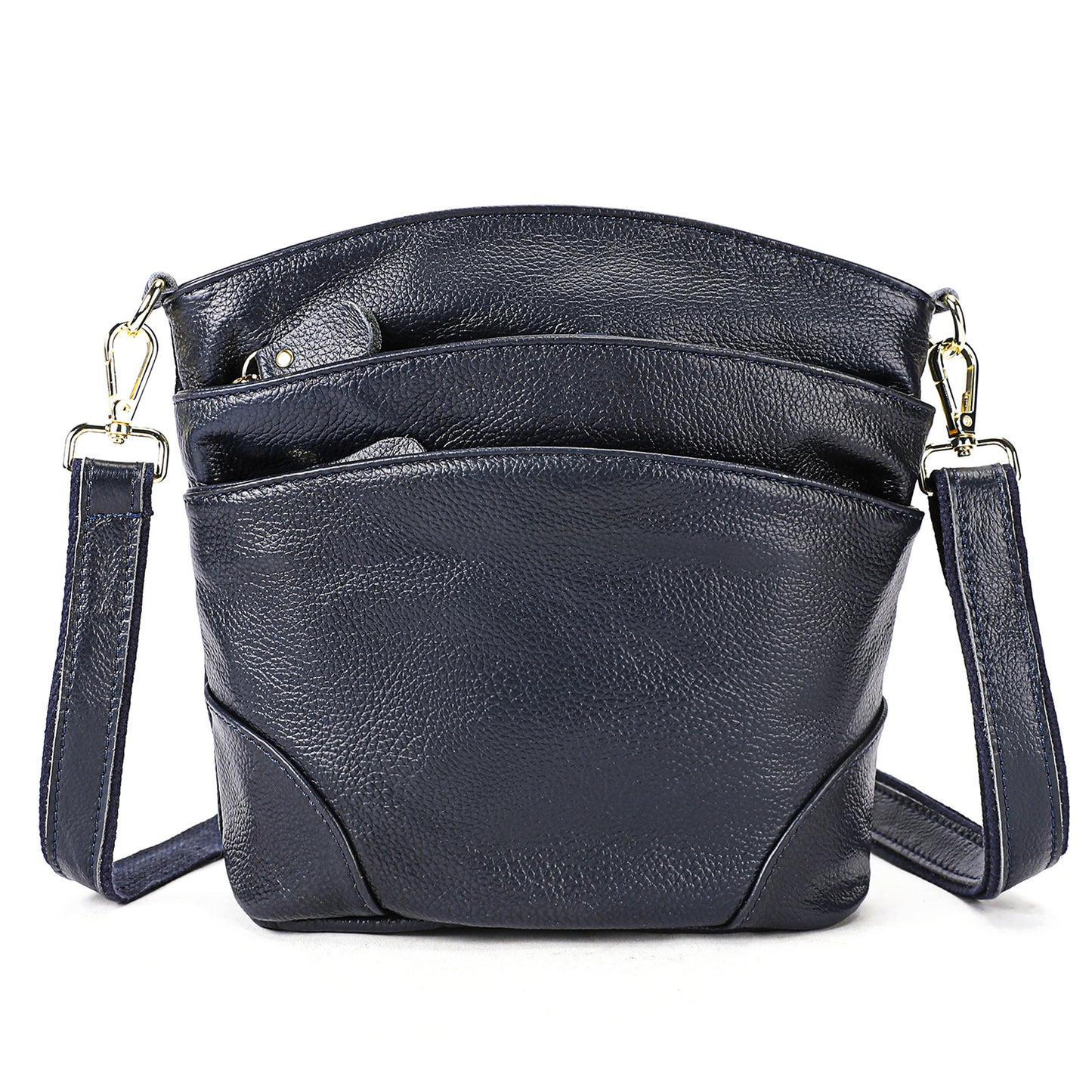 Genuine Leather First Layer Cowhide Mom Women's Shoulder Bag
