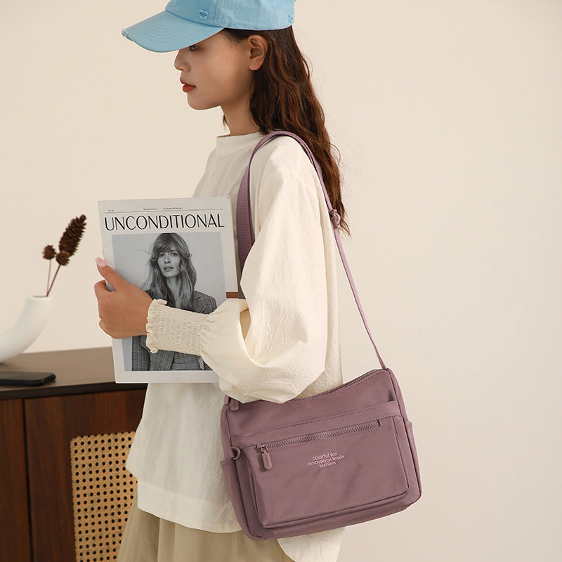 Women's Summer Multilayer One Leisure Waterproof Women's Messenger Bag