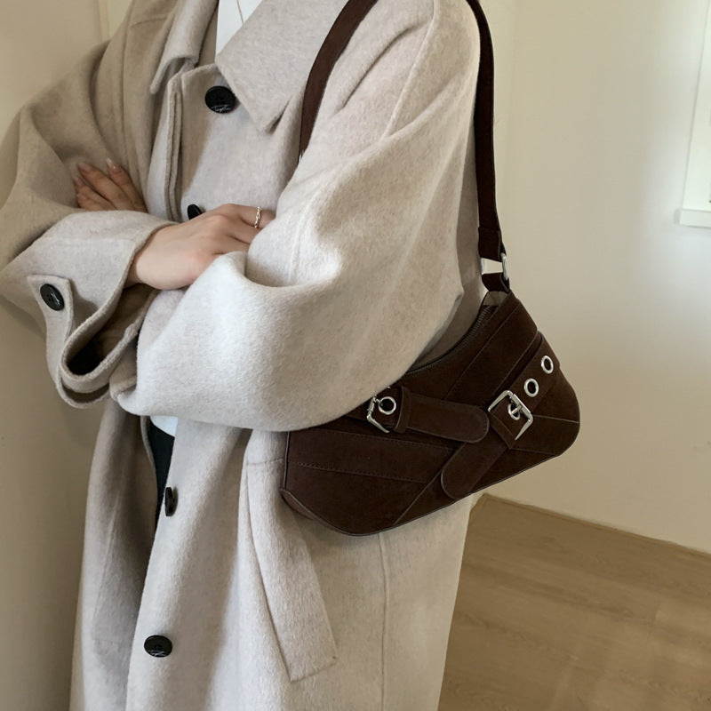 Niche Retro Hot Underarm Trendy Motorcycle Bags