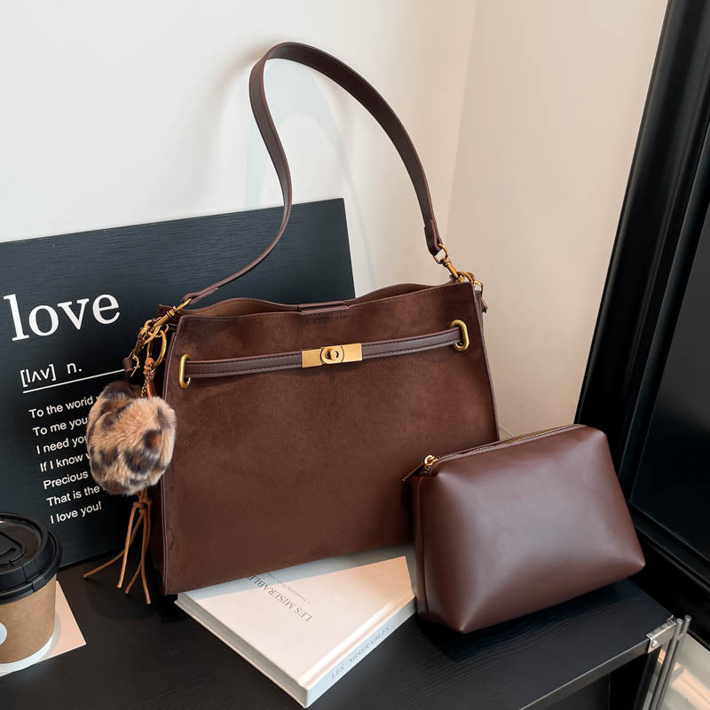 Women's Trendy Large Capacity Commuting Fashion High-grade Tote Bags