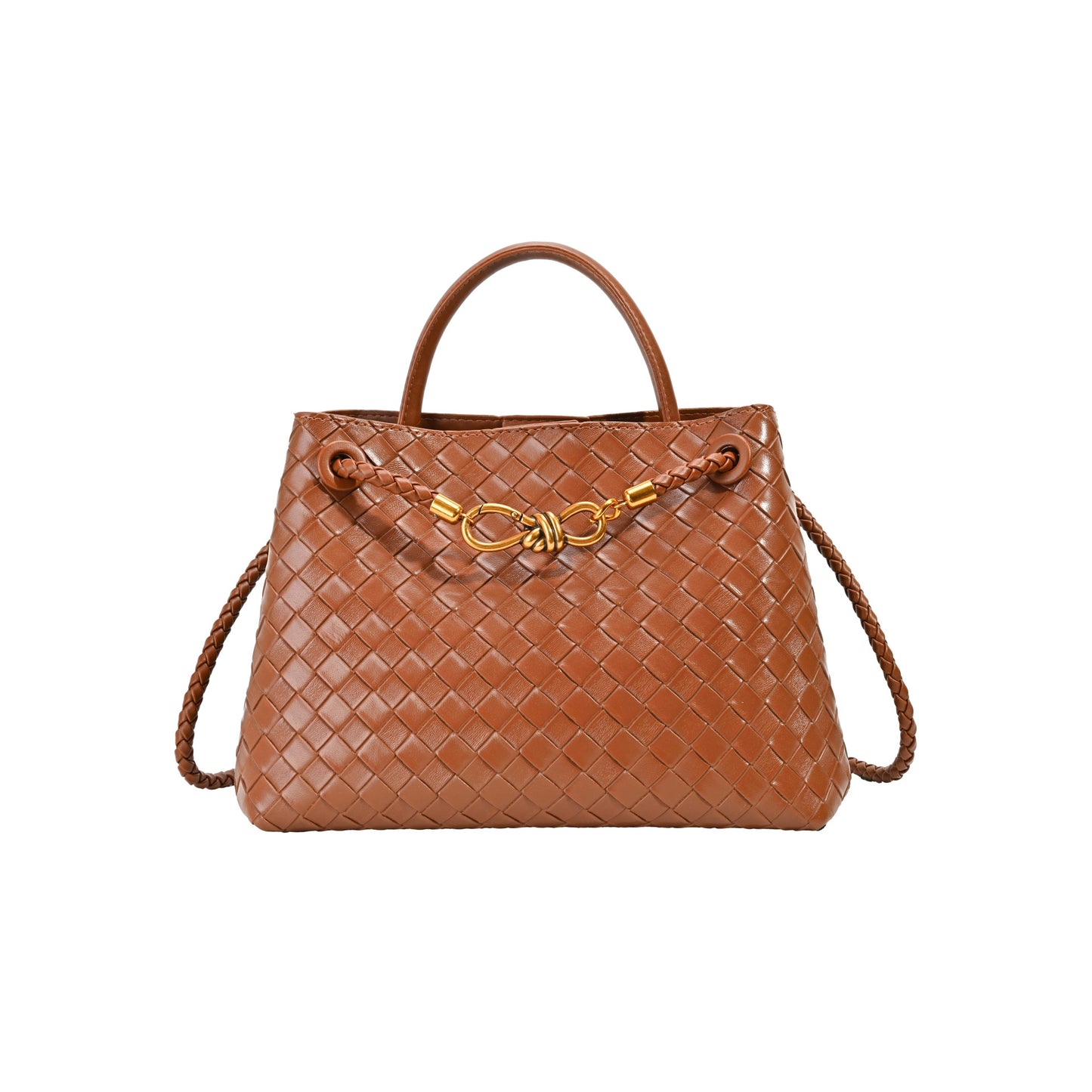 Women's Texture Plaid Noble Fashion Temperament Beautiful Niche Women's Messenger Bag