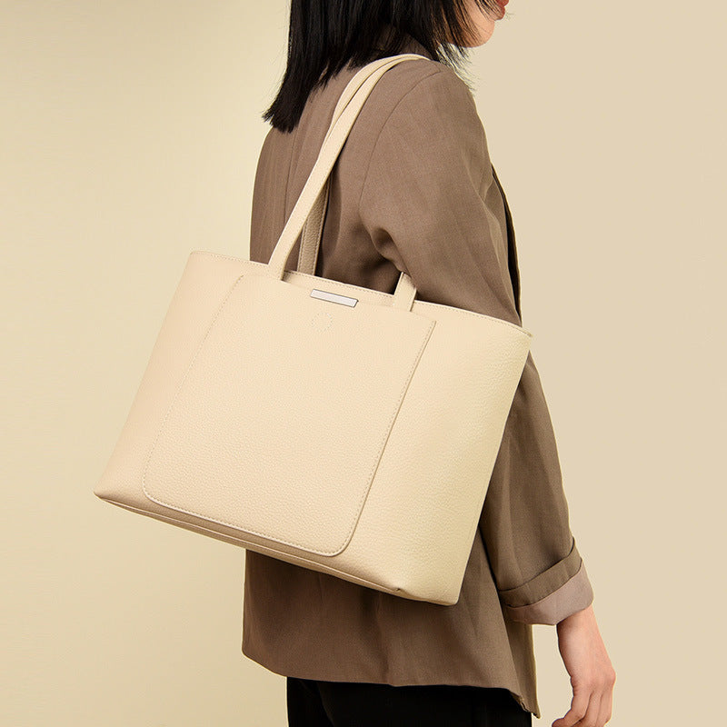 Women's Large Korean Fashionable Advanced Texture Commuter Women's Shoulder Bag