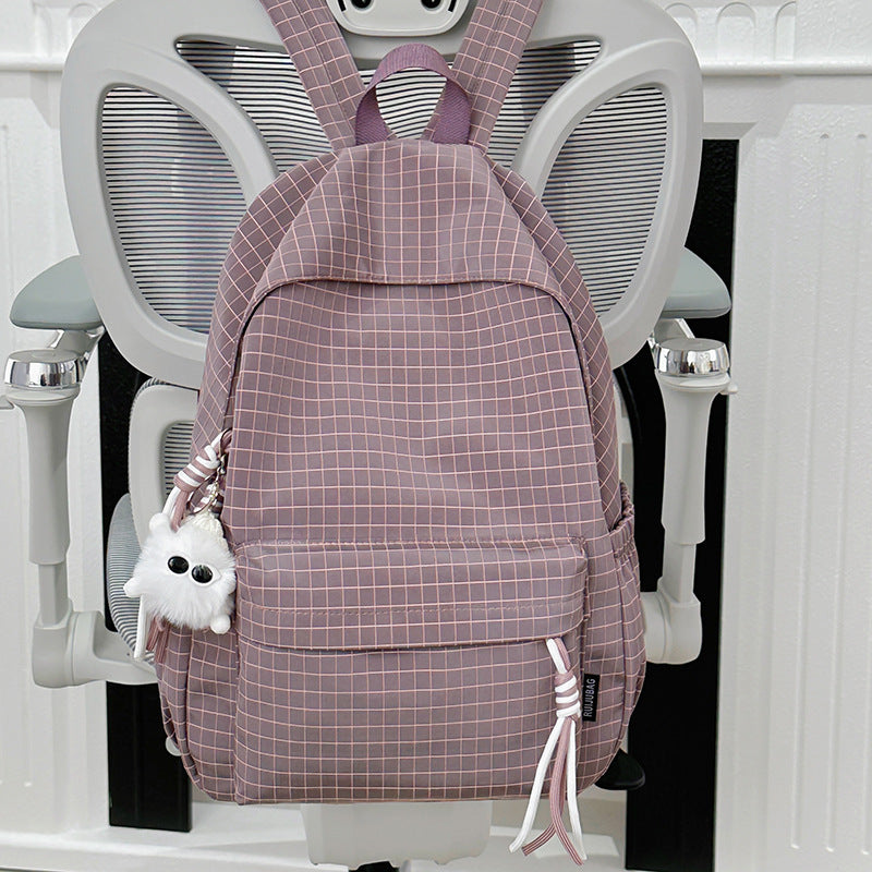 Female High Good-looking Niche Lightweight Waterproof College Student Schoolbag