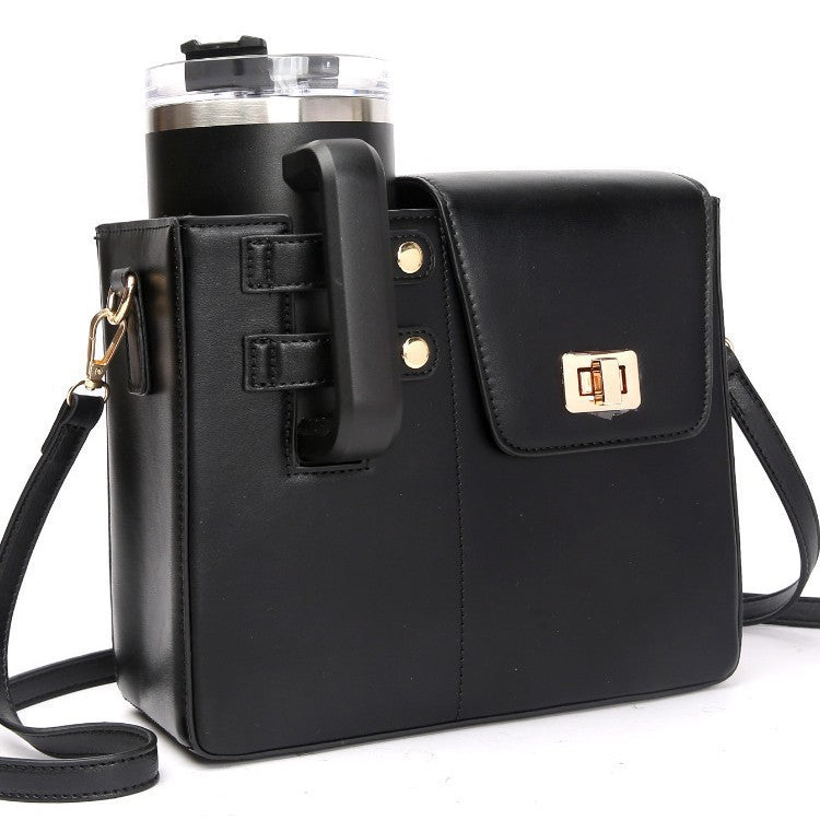 Portable Beverage Bottle Kettle Large Thermal Insulated Women's Messenger Bag