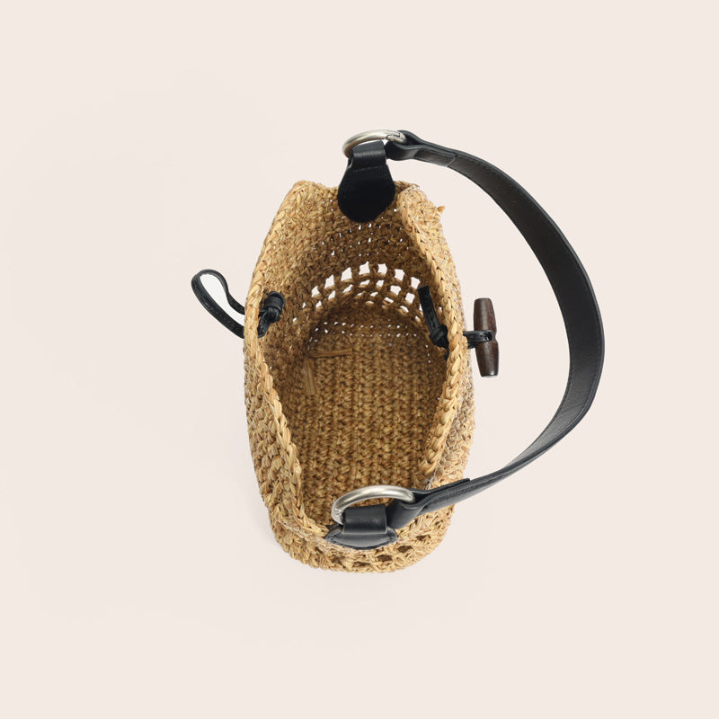Women's Hand-woven Seaside Holiday Large Capacity Totes Commuting Tote Bag