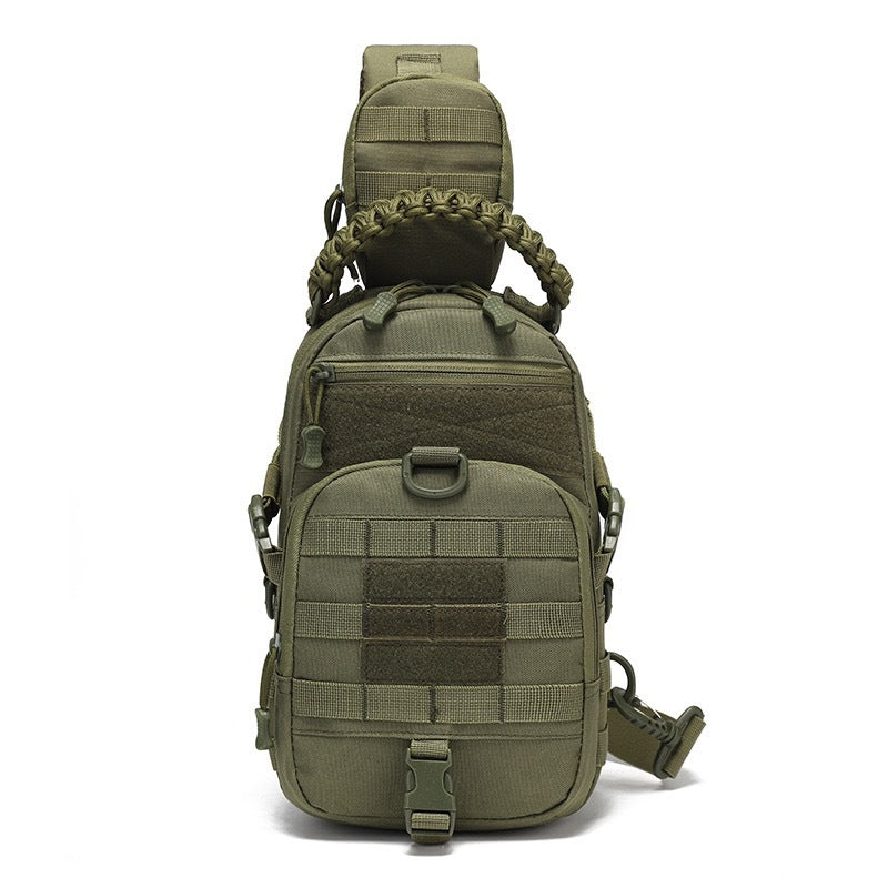 Men's Oxford Cloth Military Fan Multifunctional Waterproof Men's Chest Bag
