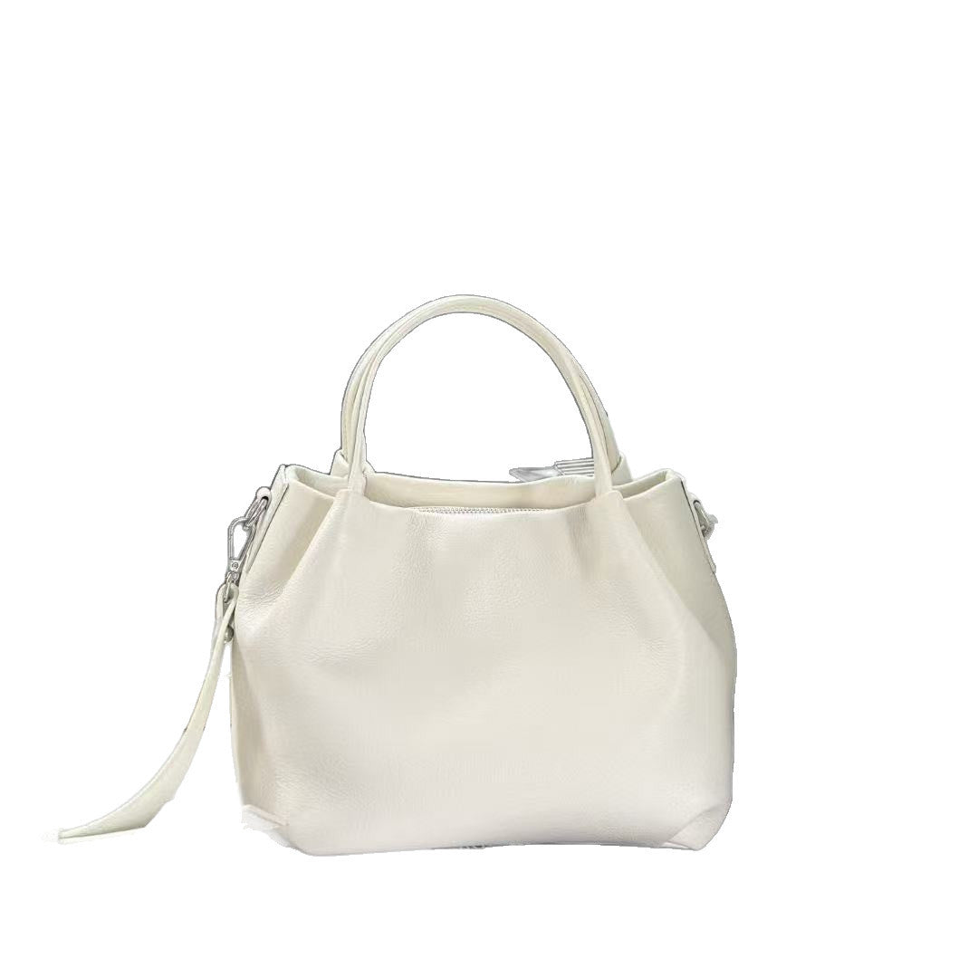 First Layer Cowhide Lady's Special Fashion Vegetable Basket Genuine Bags