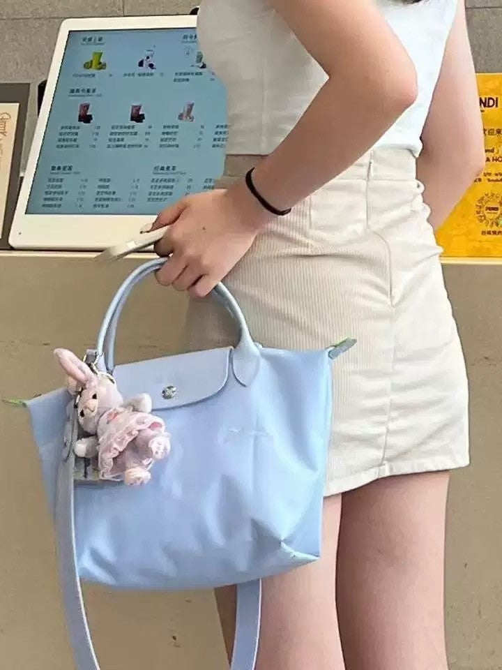 Environmental Protection Large Capacity Nylon Dumpling Mummy Shoulder Bags