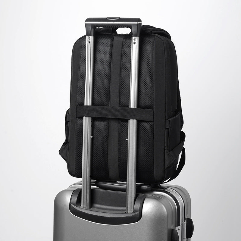 Men's Large Capacity Computer Inch Printable Business Backpack