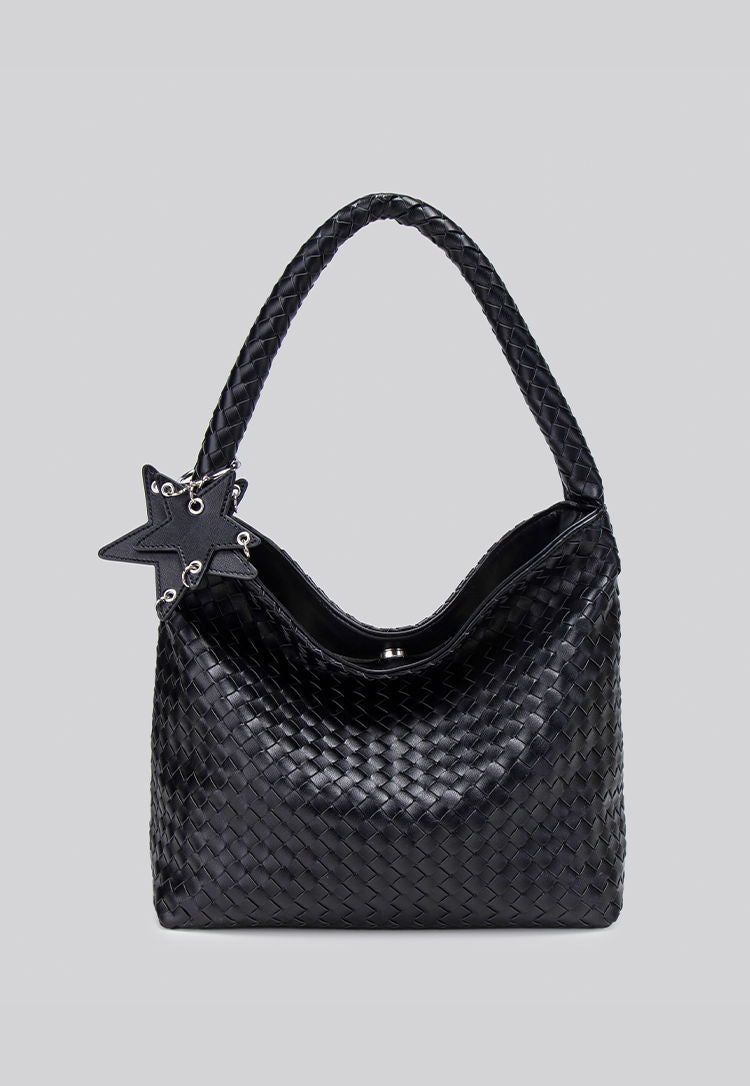Stylish Woven Large Capacity Idle Style Handbags