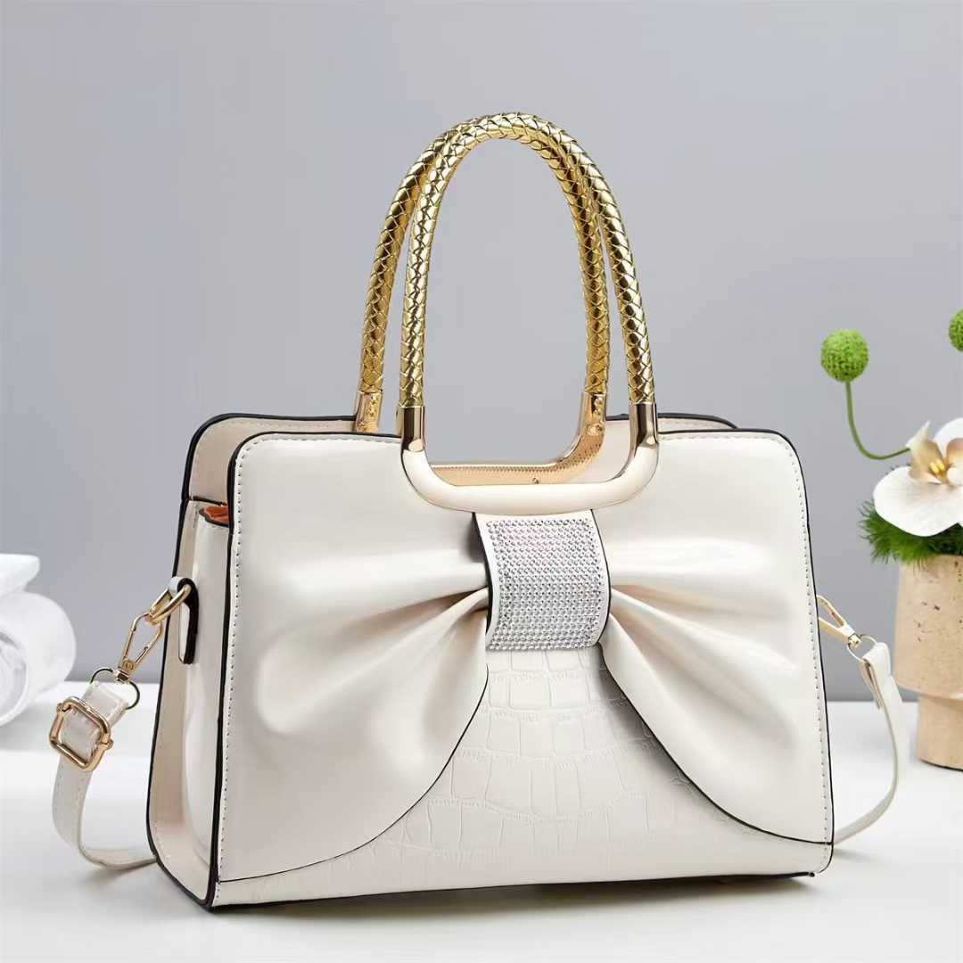 Bow Design Simple Sweet Fashion Commuter Women's Handbag
