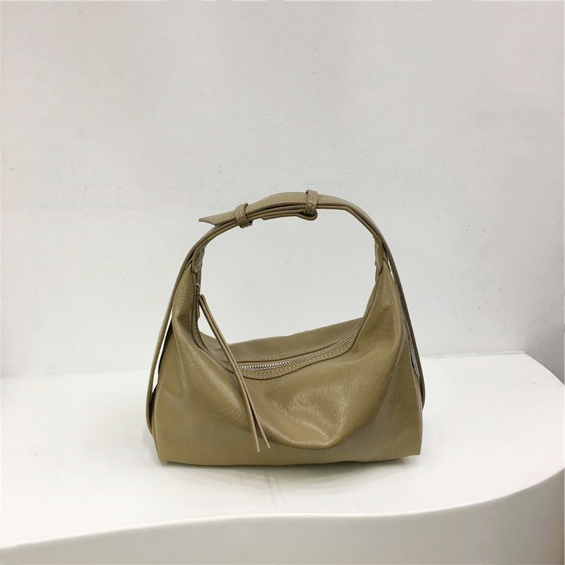 Cabinet Niche Minimalist Soft Texture Dumplings Underarm Women's Handbag