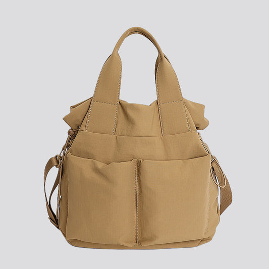Female For Class Nylon Cloth Large Capacity Tote Bag