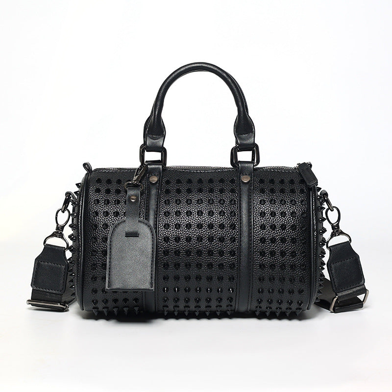 Women's & Men's Rivet Pillow High-grade Commuter Portable Women's Messenger Bag