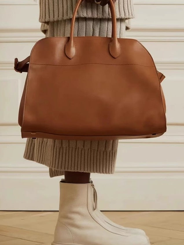 High Quality Simple Commute Genuine Leather Bags