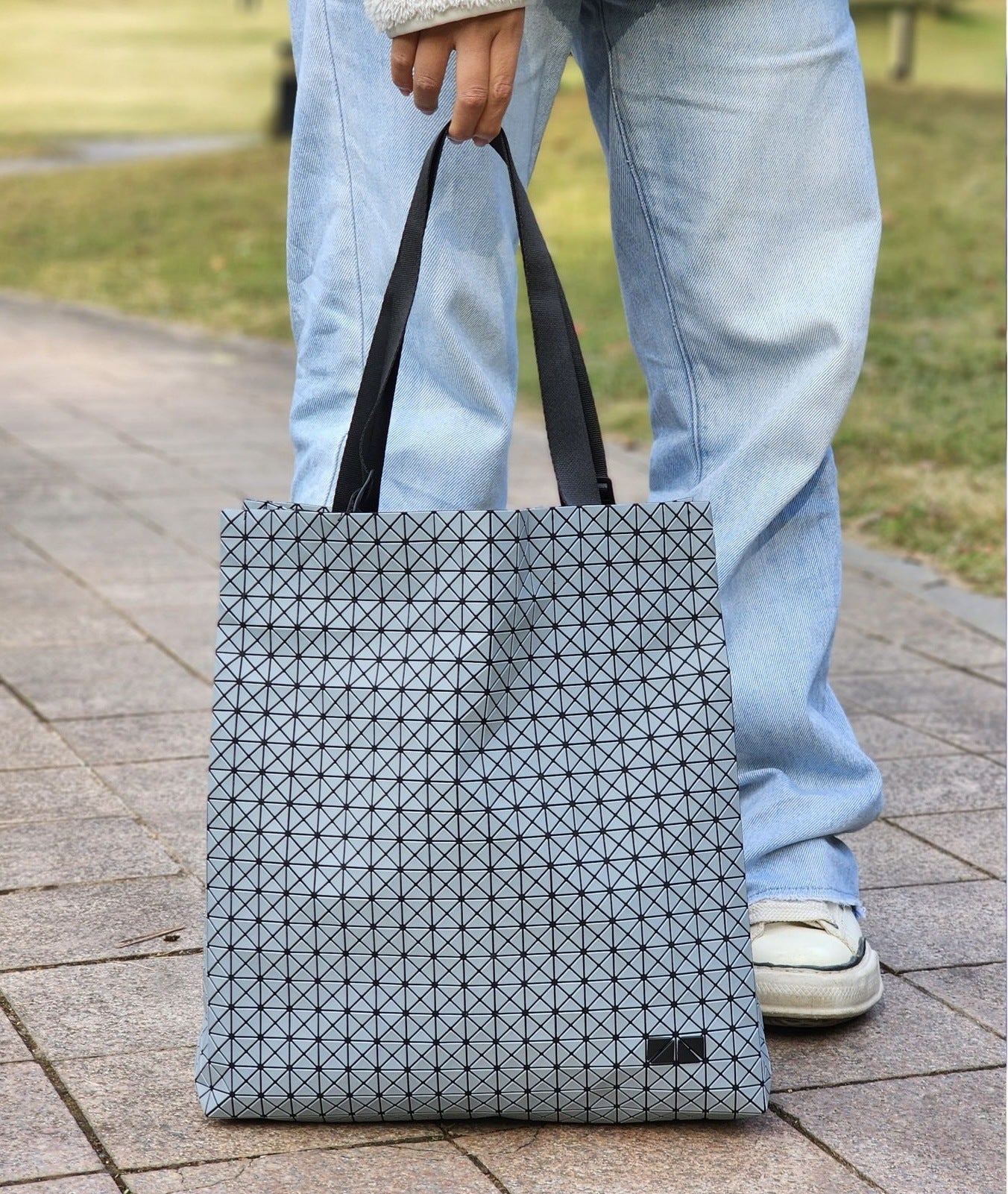 Vertical Stay At Home Rhombus Shopping Fashion Large Capacity Shoulder Bags