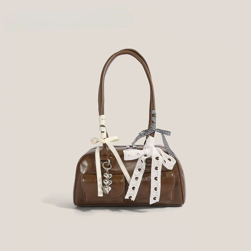 Women's Bowling High Sense Light Luxury Minority Tote Bags