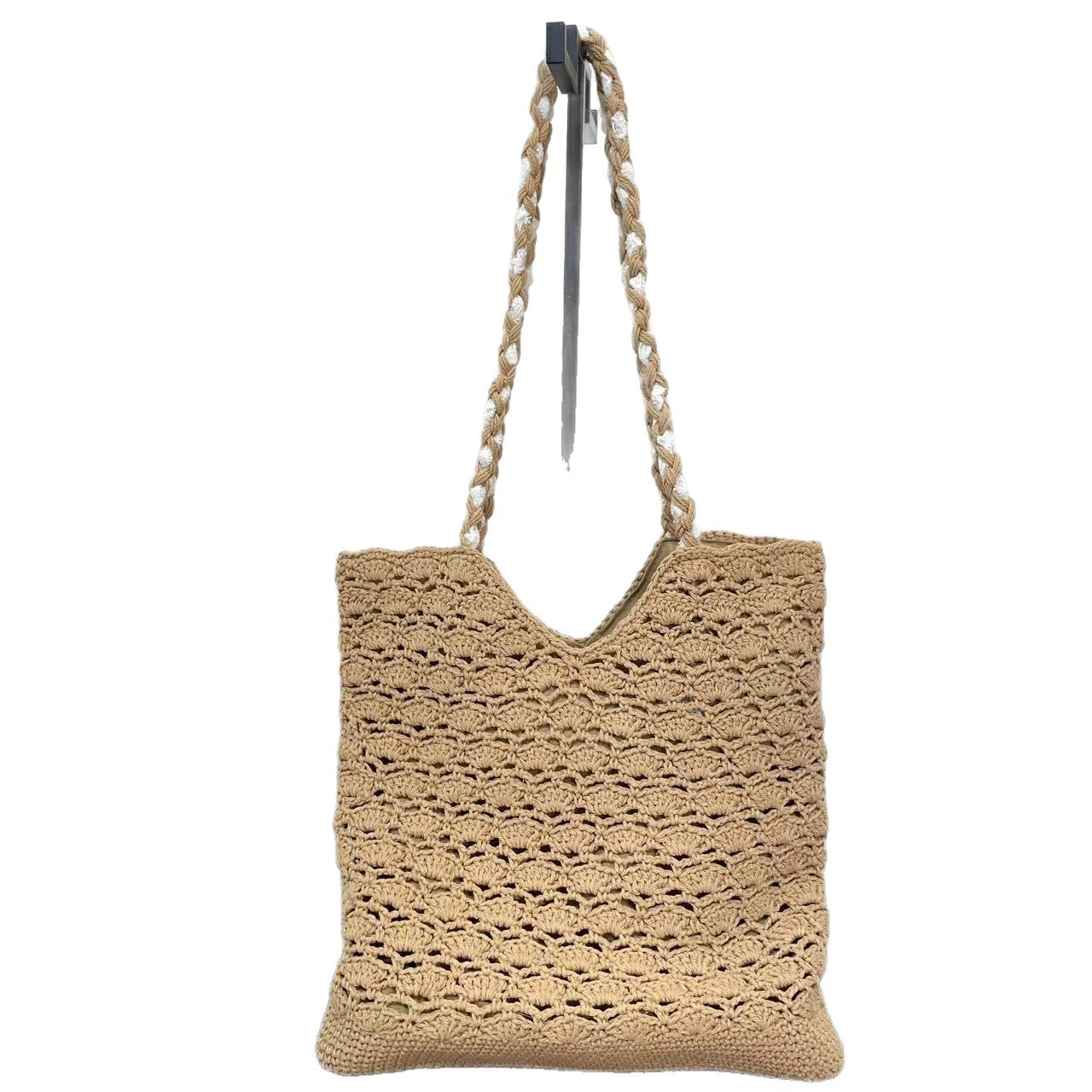 Women's Crocheted Hand-woven Underarm High-grade Niche Lace Women's Shoulder Bag