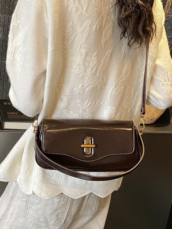 Women's High Quality Glossy Solid Color Trendy Affordable Luxury Fashion Small Square Bag