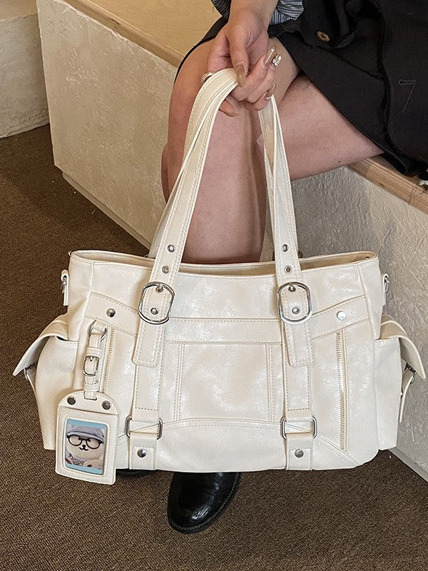 Style Large Capacity Totes Trendy Personality Underarm Bag