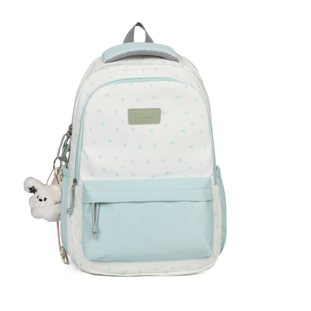 Cute Contrast Color Good-looking Primary Secondary College Student Schoolbag