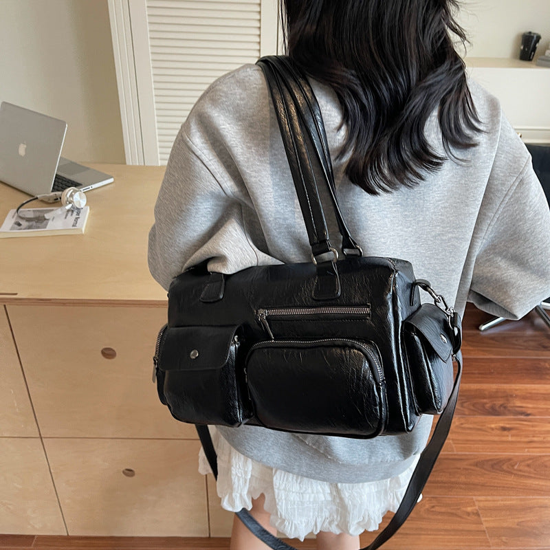 Women's Retro Large Capacity Summer High-grade Fashion Tote Bag