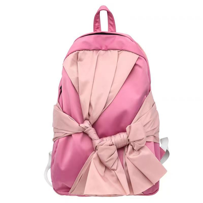 Niche Design Large Capacity Female Cute Lazy Sier Leisure Backpack